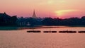 Sunset at Yangon