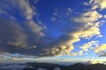 Sunset in yushan national park