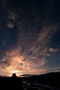 Sunset in Zanda, Tibet