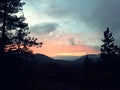 Sunset on Zatta Mountain