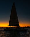 Sunsets at Mallory Square in Key West Royalty Free Stock Photo