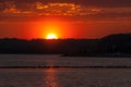 Belmar Sunset Over the Bay