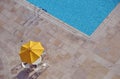 Sunshade at poolside