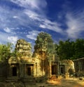 Sunshine of Angkor-4 Royalty Free Stock Photo