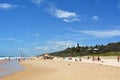 Sunshine Beach in Noosa, Australia. Royalty Free Stock Photo