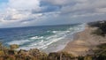 Sunshine Beach with stunning coastal view, Noosa, Sunshine Coast, Australia.