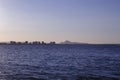 Sunshine Coast Skyline over Ocean with Mt Coolum