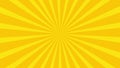 Sunshine icon with yellow background. Icon design.