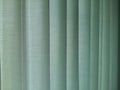Sunshine at the morning on fabric curtains Royalty Free Stock Photo
