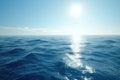 Sunshine over ocean Royalty Free Stock Photo