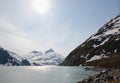 Sunshine over Portage Glacier Royalty Free Stock Photo