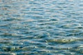 Sunshine Reflecting Obliquely off Shallow, Tropical Sea Water Royalty Free Stock Photo