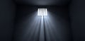 Sunshine Shining In Prison Cell Window