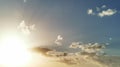 Sunshine sky clowd beautiful pictures Royalty Free Stock Photo