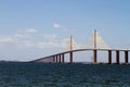 Sunshine Skyway Bridge Royalty Free Stock Photo