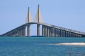 Sunshine Skyway Bridge Royalty Free Stock Photo