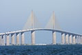 The sunshine skyway bridge seen from Terra Ceia