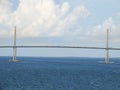 Sunshine Skyway Bridge, Tampa Bay, Florida Royalty Free Stock Photo