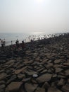 Sunsine View at Digha Sea Beach In India West Bengal