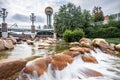 The Sunsphere, in Knoxville, Tennessee Royalty Free Stock Photo