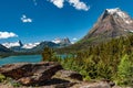 Sunspot Point in Glacier National Park Royalty Free Stock Photo