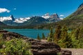 Sunspot Point in Glacier National Park Royalty Free Stock Photo