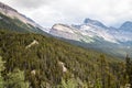 Sunwapta Pass- Jasper National Park- Alberta- Canada Royalty Free Stock Photo