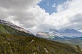 Sunwapta Pass- Jasper National Park- Alberta- Canada Royalty Free Stock Photo