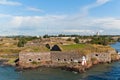 Suomenlinna fortress in Helsinki Royalty Free Stock Photo