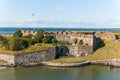 Suomenlinna fortress in Helsinki Royalty Free Stock Photo