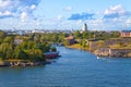 Suomenlinna fortress in Helsinki, Finland Royalty Free Stock Photo