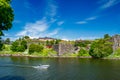 The Suomenlinna Fortress in summer day in Helsinki, Finland