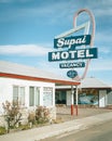 Supai Motel vintage sign, Seligman, Arizona