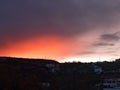 Super Amazing Sunset sun orange cloud evening