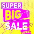 Super big sale, spesial offer Vector.