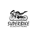 Super bike logo design modern vector template,race ,sport fast,speed