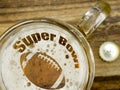 Super Bowl in a beer