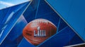 Super Bowl LIII Football Logo Royalty Free Stock Photo