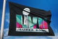 Super bowl lvii logo illustrative editorial Royalty Free Stock Photo