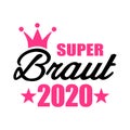 Super bride 2020 crown stars german