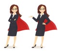 Super businesswoman Royalty Free Stock Photo