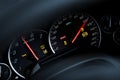 Super Car Tachometer Dash Royalty Free Stock Photo