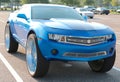 Super Chevy On Big Wheels Royalty Free Stock Photo
