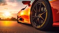 Super Close-up Racecar Photography At Sunset - Sony Alpha A7 Mark Iv