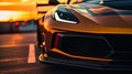 Super Close-up Racecar Photography At Sunset Sony Alpha A7 Mark Iv