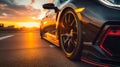 Super Close-up Racecar Photography At Sunset - Sony Alpha A7 Mark Iv