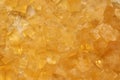 Lustrous Yellow Fluorite Crystals on matrix Royalty Free Stock Photo