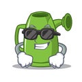 Super cool watering can character cartoon Royalty Free Stock Photo