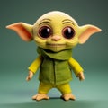 Super Cute Baby Yoda Toy With Playful Character Designs