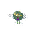 Super Cute Geek acorn squash cartoon character design